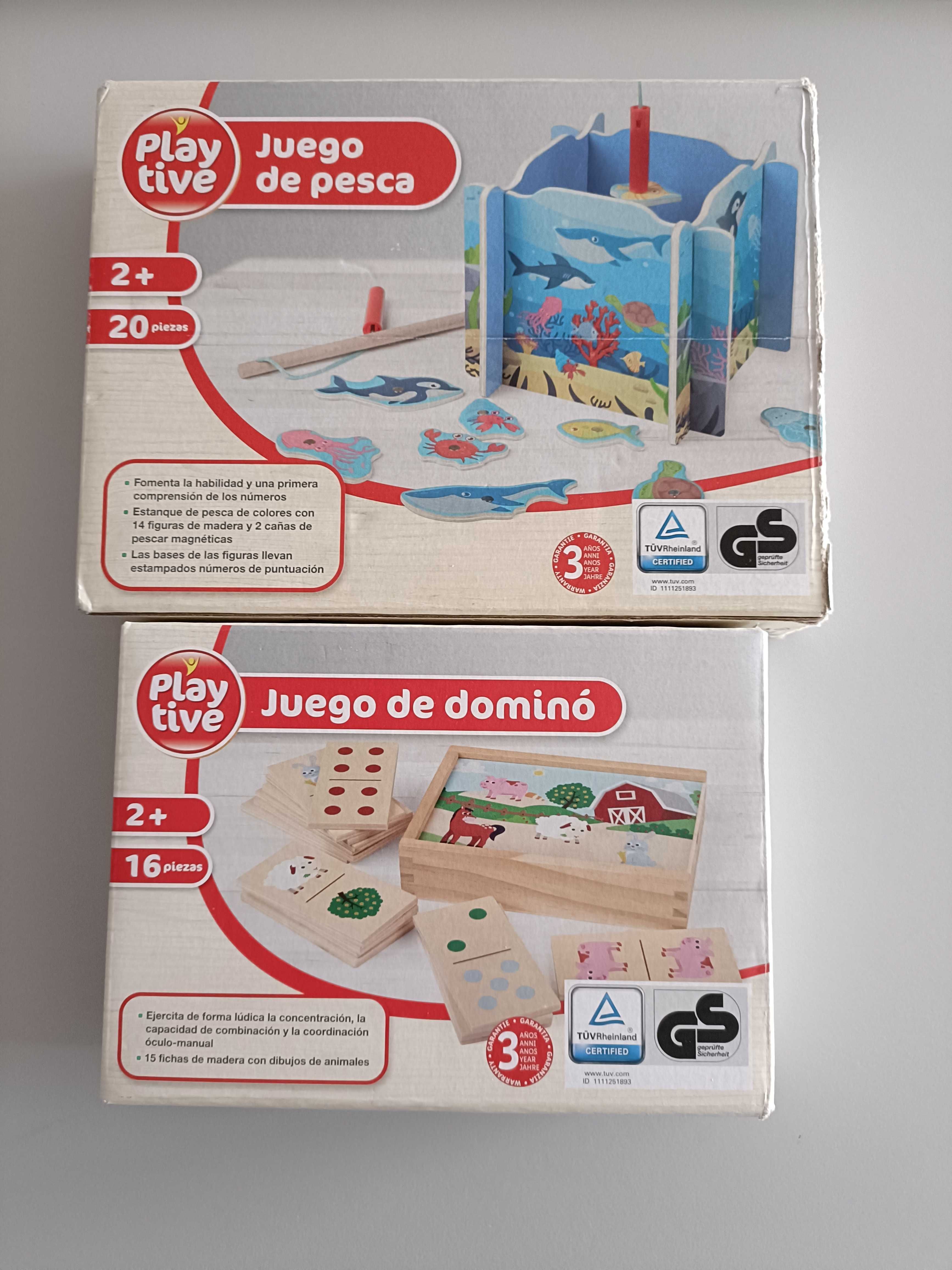 Jogo de pesca e dominó lidl