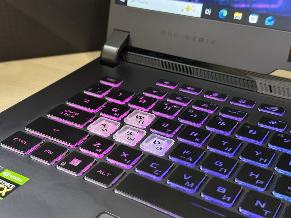 Новий! 32гб ОЗУ! RTX 3050 (144Hz) Asus Rog Strix, Ryzen 7 4800H, 512gb