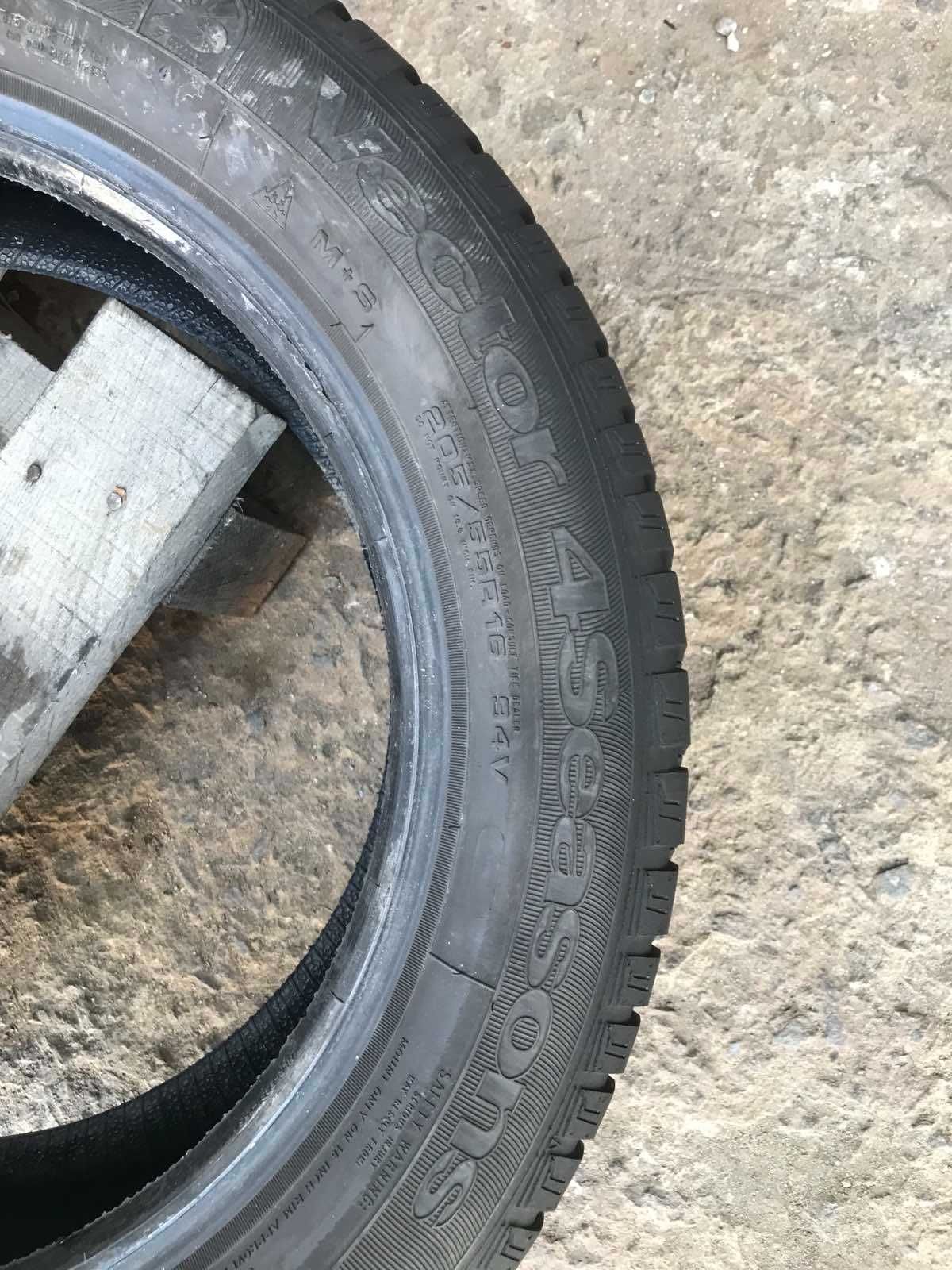 Шини GoodYear Vector 3 205/55R16 Пара Б/у Склад Оригінал