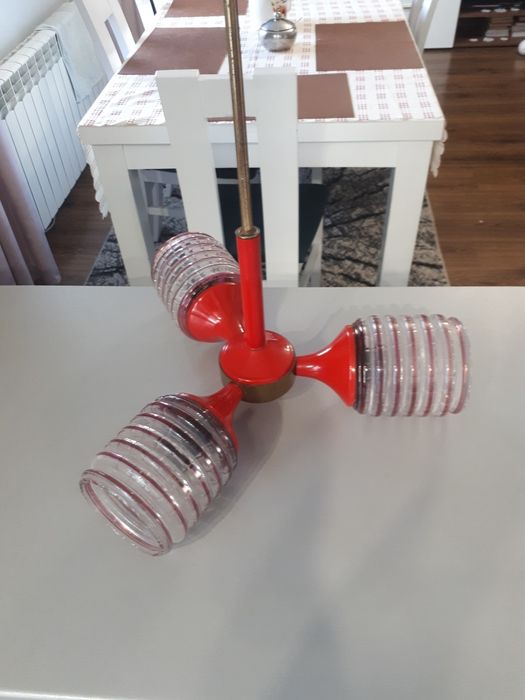Lampa sufitowa PRL