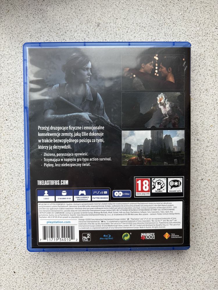 Gra The last of us part II ps4 ps5 polska wersja