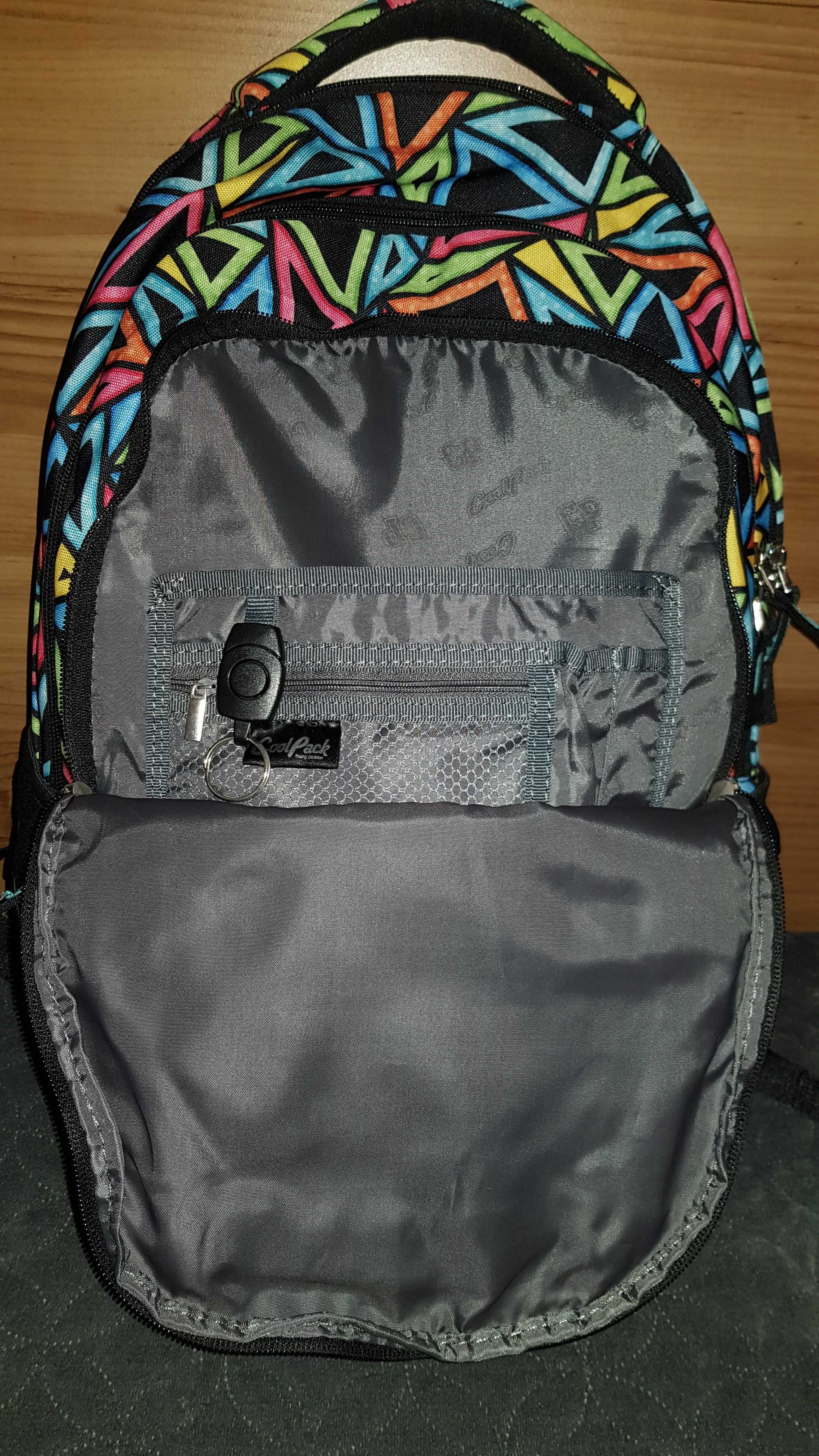 Plecak szkolny młodzieżowy COOLPACK Trójkąty model COLLEGE 27L NOWY