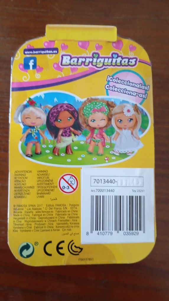 Boneca Barriguitas
