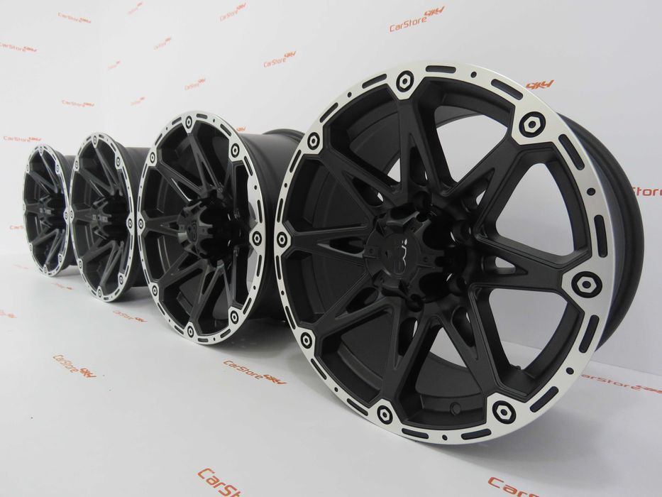 Jantes 4x4 Torke 17 x 8.5 et  15 6x139.7