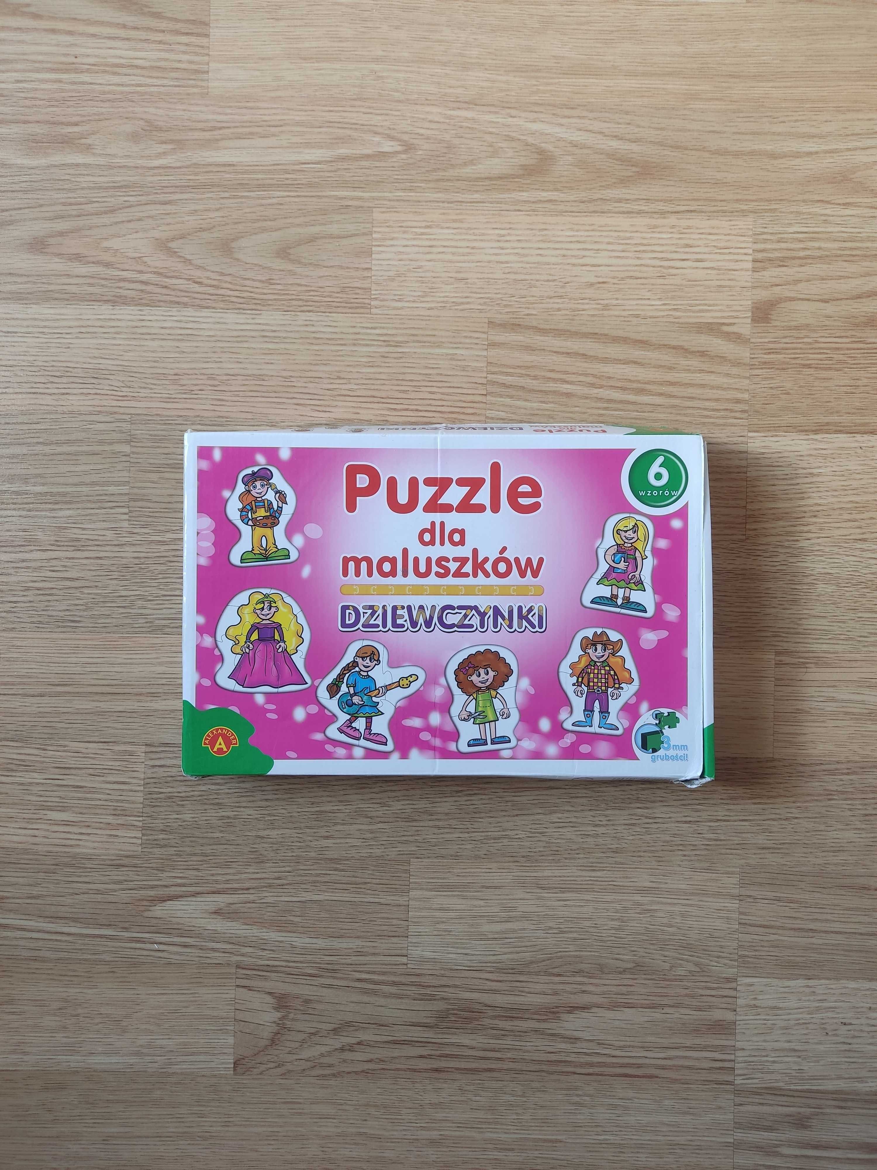 Puzzle dla maluszków dziewczynki Alexander