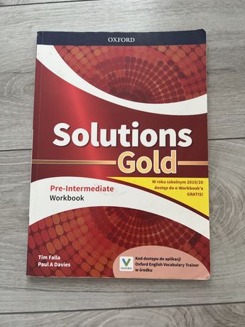 Solutions Gold Pre-Intermediate cwiczeniowkaa