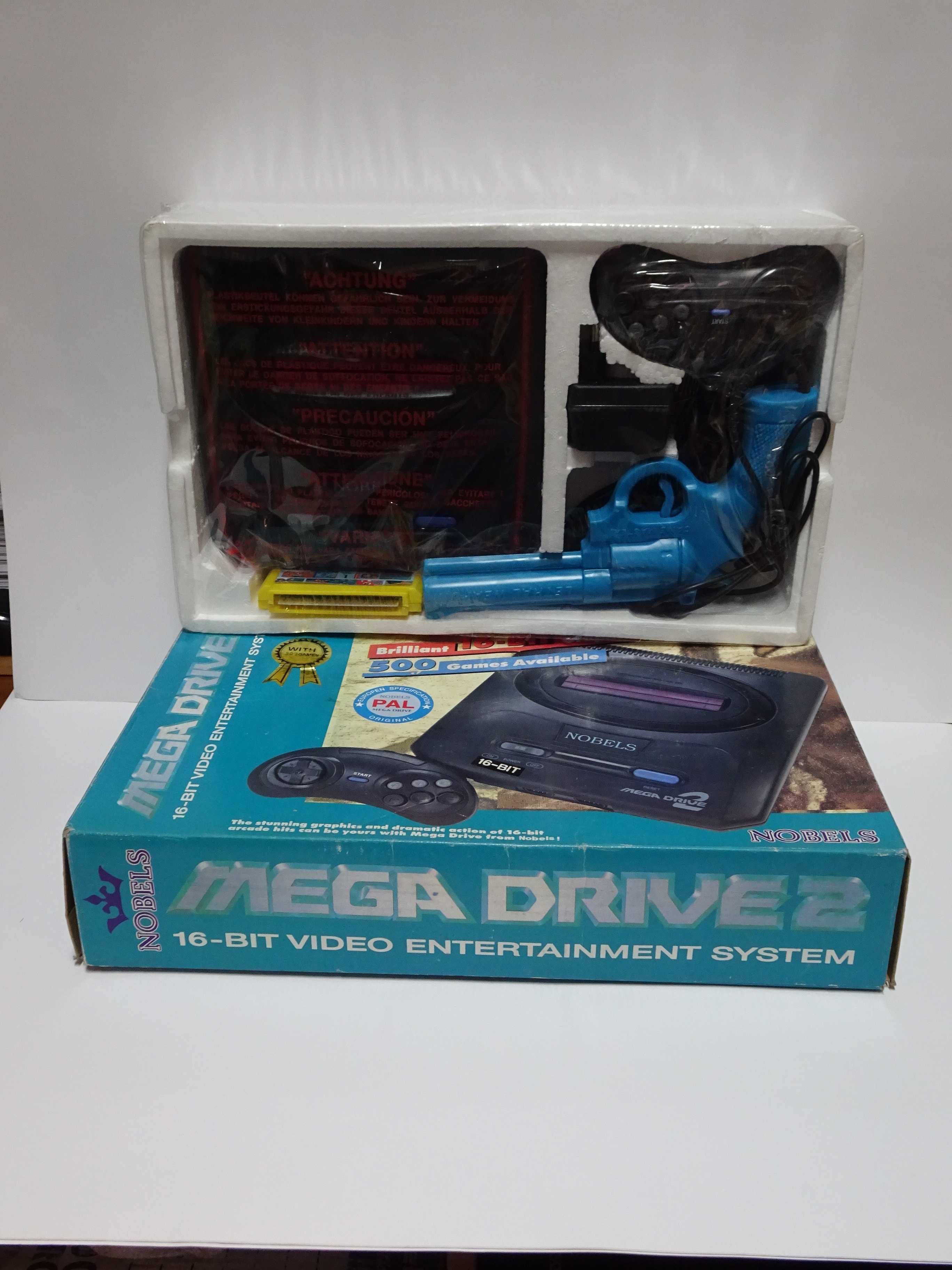 NOWA Konsola do Gier Telewizyjnych - Pegasus , MEGA DRIVE 2 + Kartridż