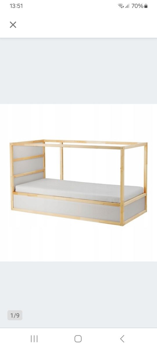 Łóżko  dziecięce piętrowe Ikea