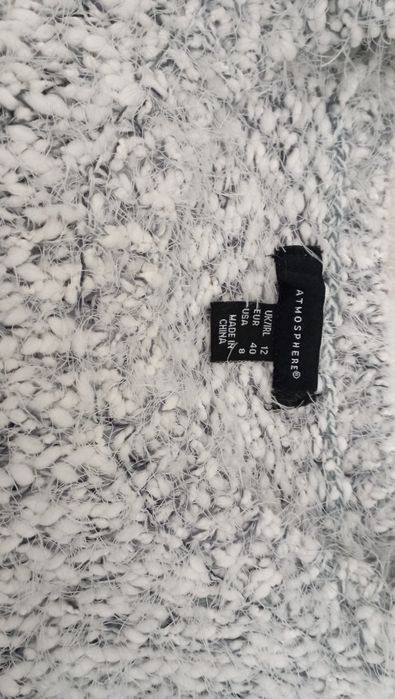 Camisola de lã cinza da Atmosphere