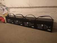 Sprzedam Akumulatoty AGM powerbat 100AH 12V 4 szt.