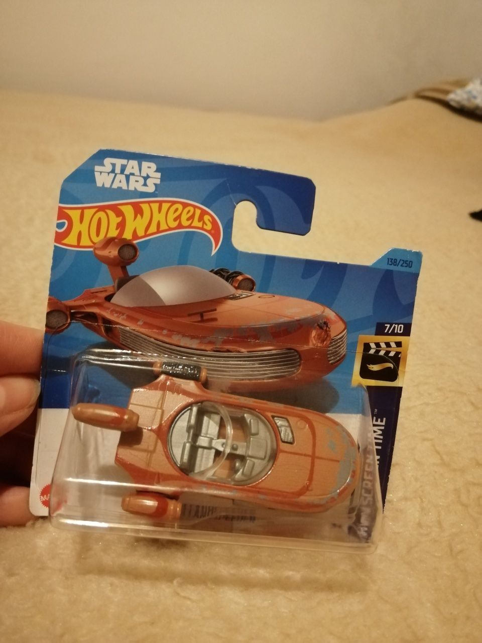 Autko hotwheels star wars Landspeeder Luke Skywalker