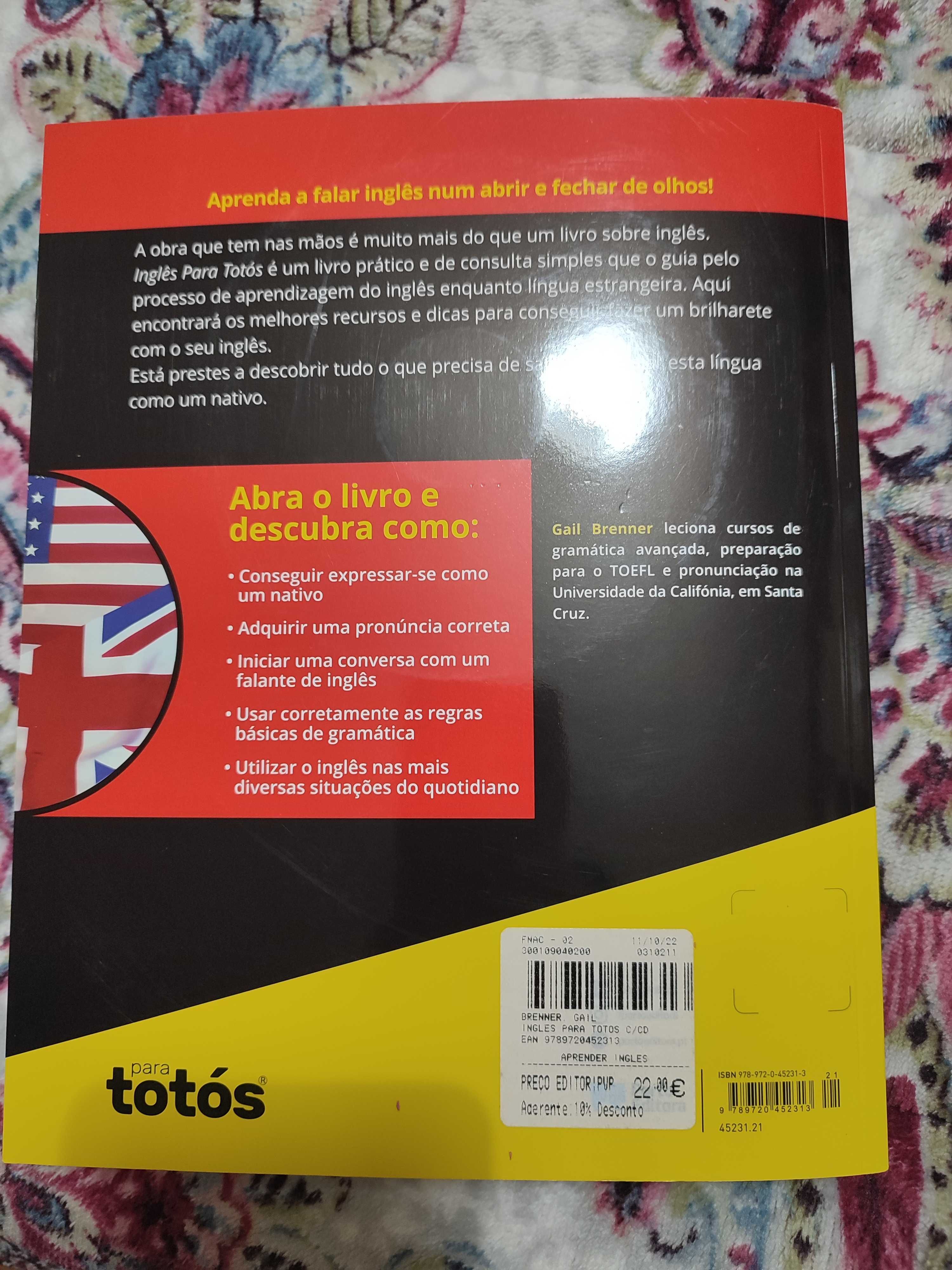 Livro "Inglês para totós"