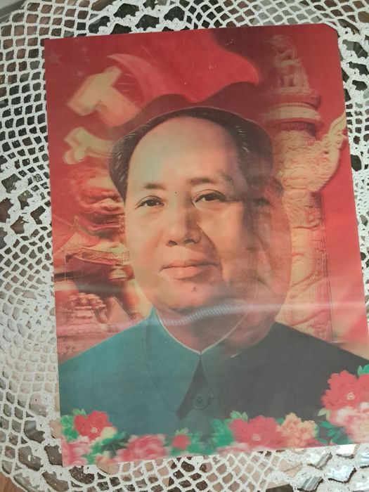 Obraz 3D - Zhu De , Mao Tse Tung , Zhou Enlai