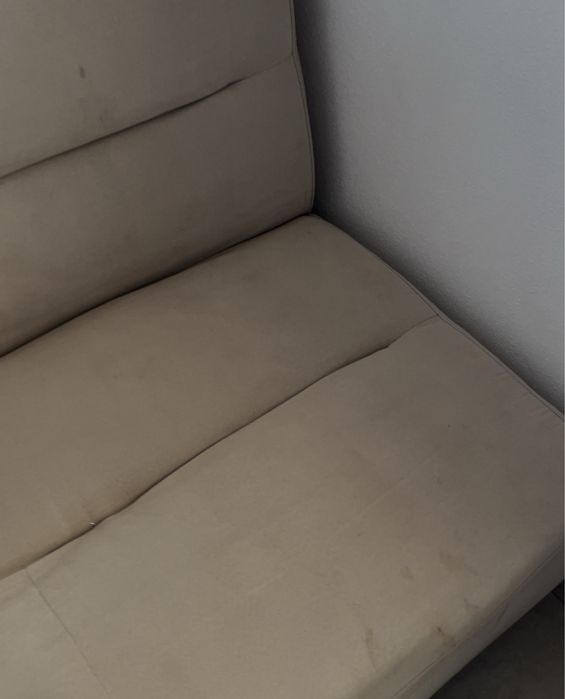 Sofá Reclinável Bege