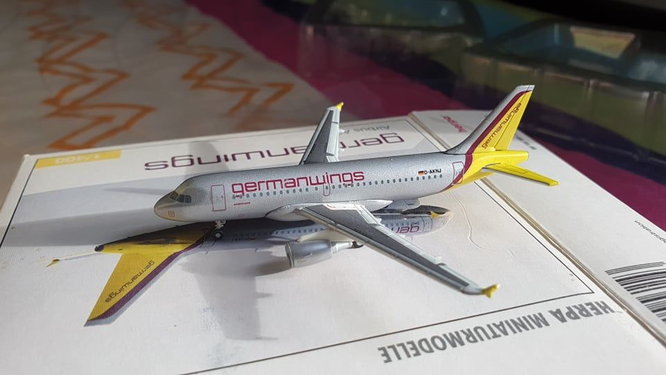 Modelos avião à escala 1/400 1:400 Martinair/Germanwings/North America