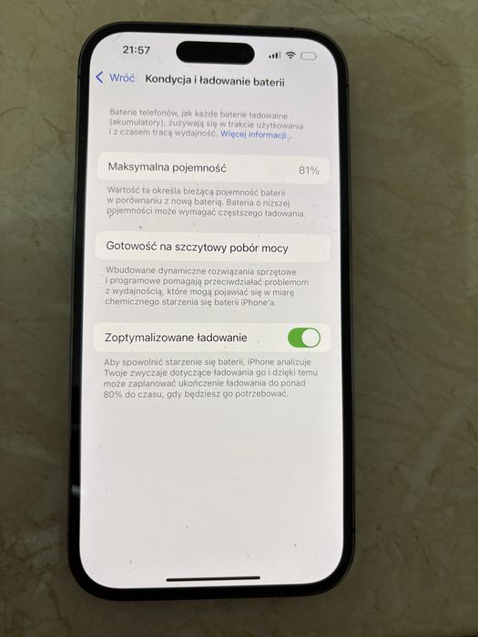 Iphone 14 PRO - Idealny Stan 128GB Fioletowy / Okazja!