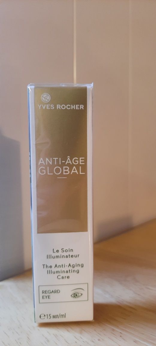 Rozświetlający krem pod oczy Anti Age Global Yves Rocher