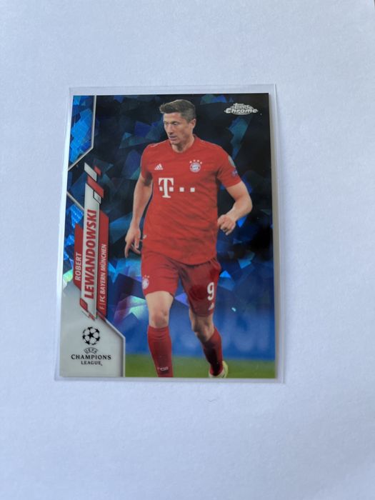 Karta Lewandowski Topps Champions League Sapphire 2019/20