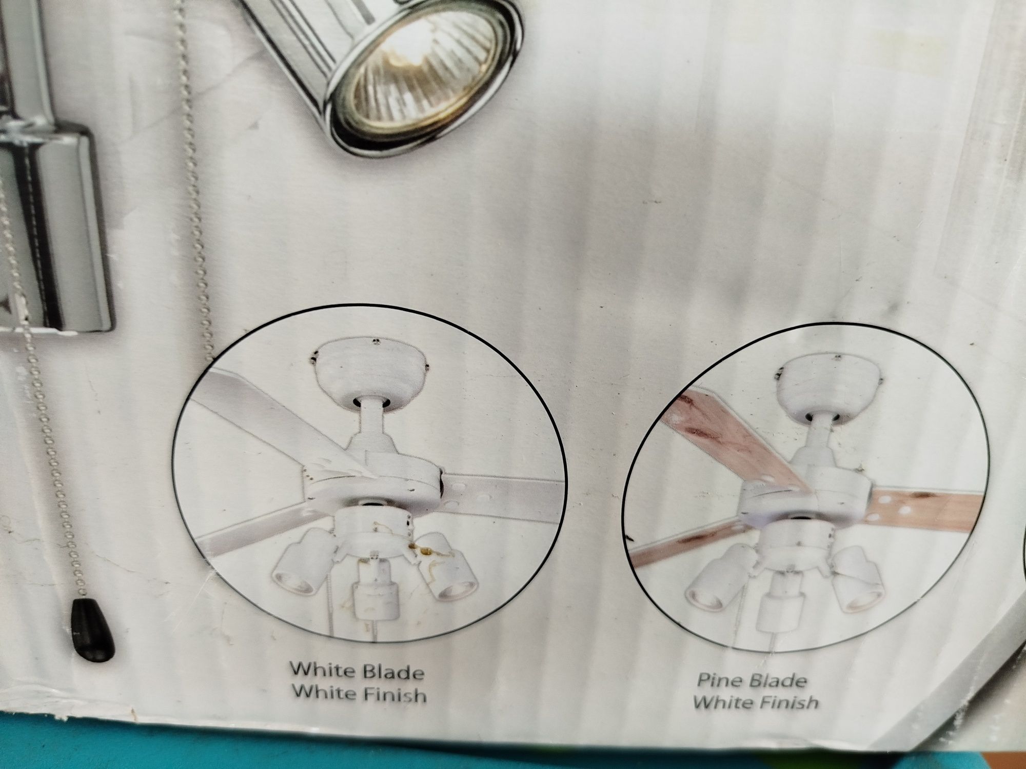 Żyrandol wiatrak aire ryder Cyrus 107 cm