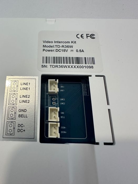 Wideodomofon Tuya WiFi 1080p zestaw z monitorem i panelem