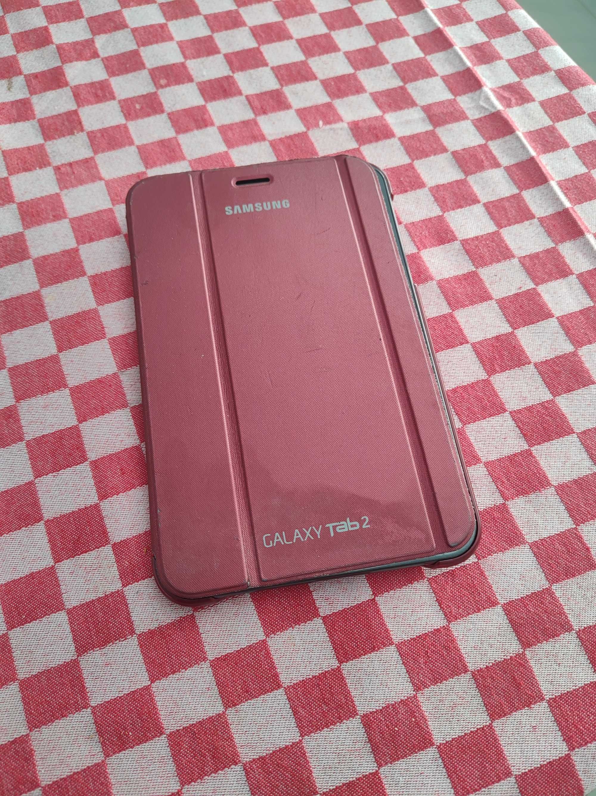 tablet Samsung com capa