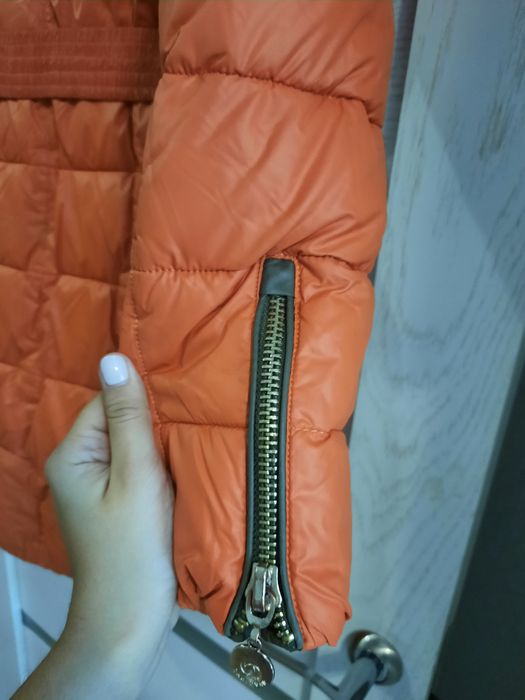 Пуховик длинный женский зимний