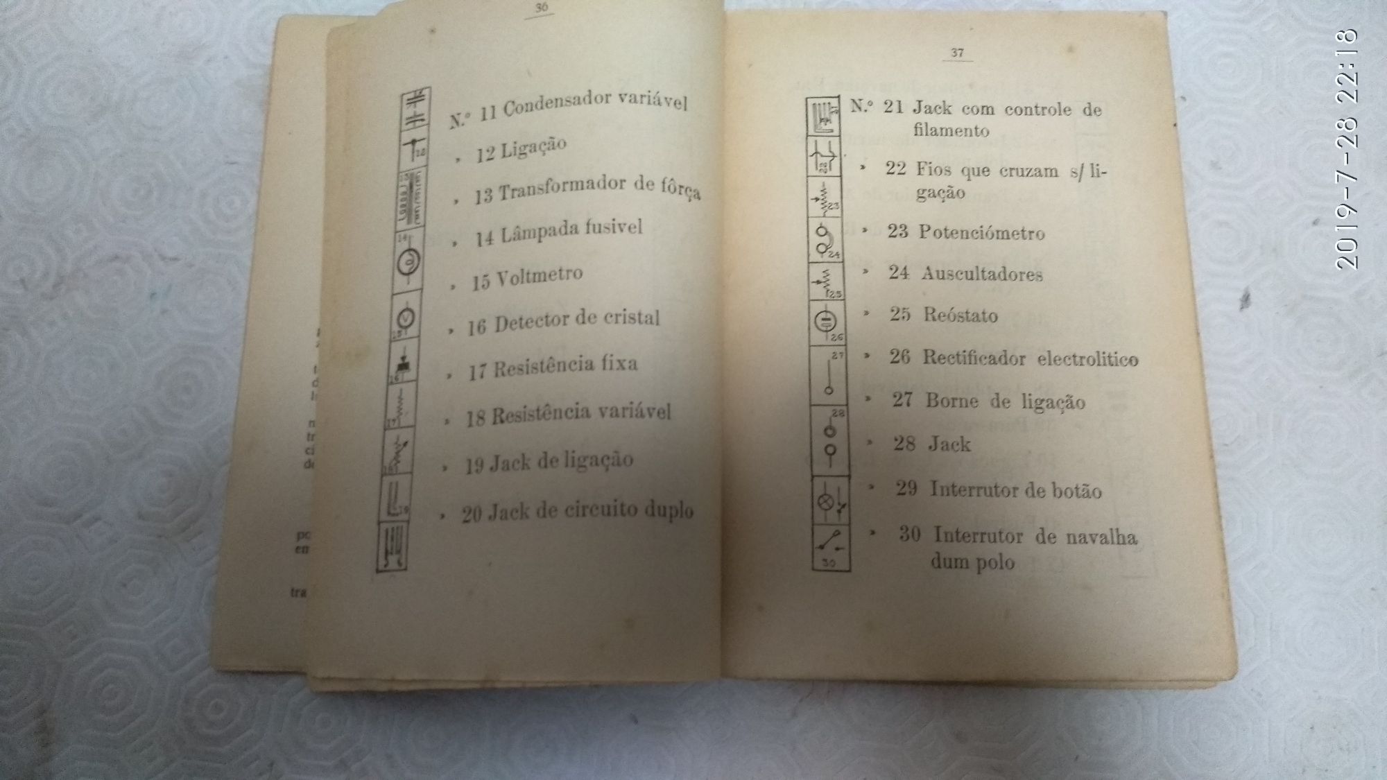 Agenda do radiofilo e 1937