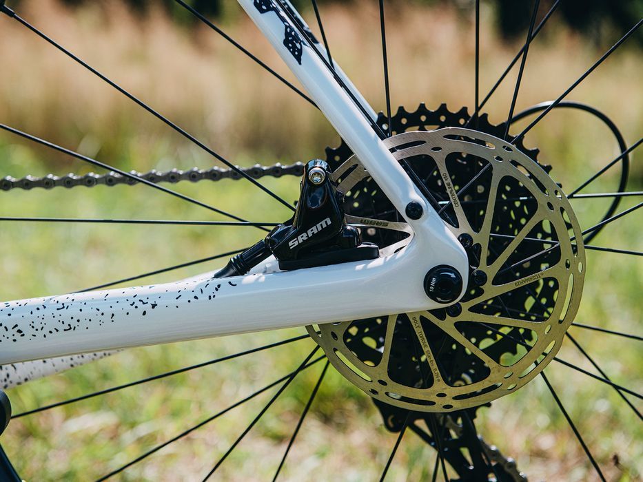 Rower gravel ACCENT FREAK CARBON APEX biały ,  rozmiary