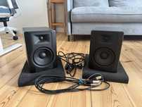 Monitory aktywne M-Audio BX5-D3 + podkładki i kable