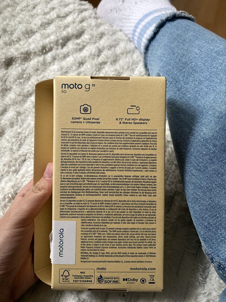 Motorola g35 5g.