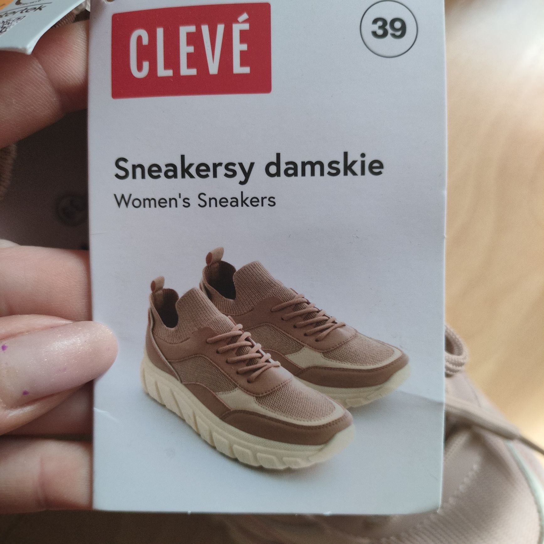 Sneakersy damskie Nowe r.39