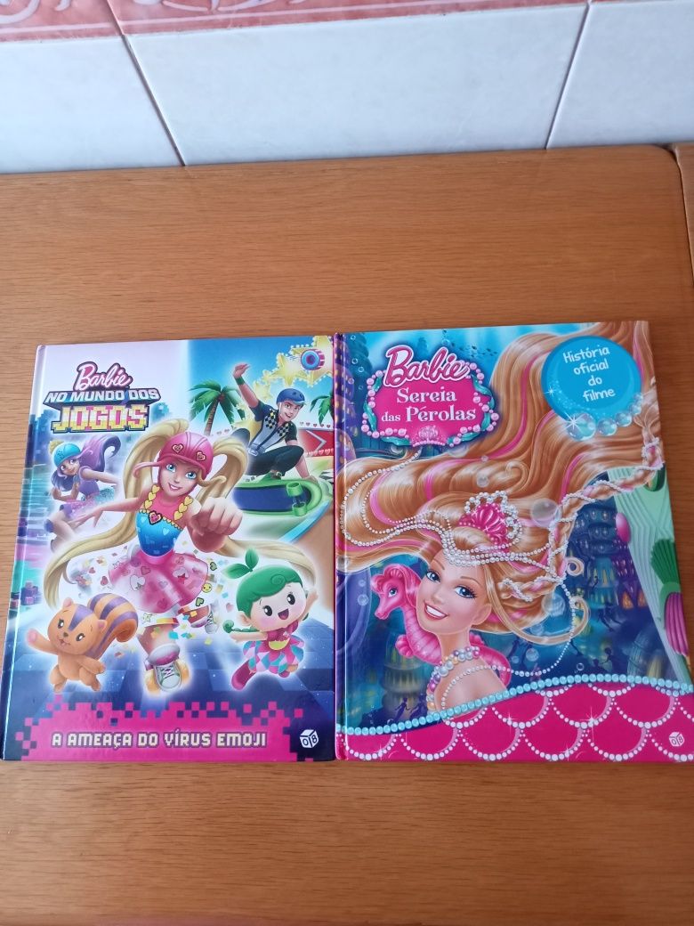 Livros infantis da Barbie