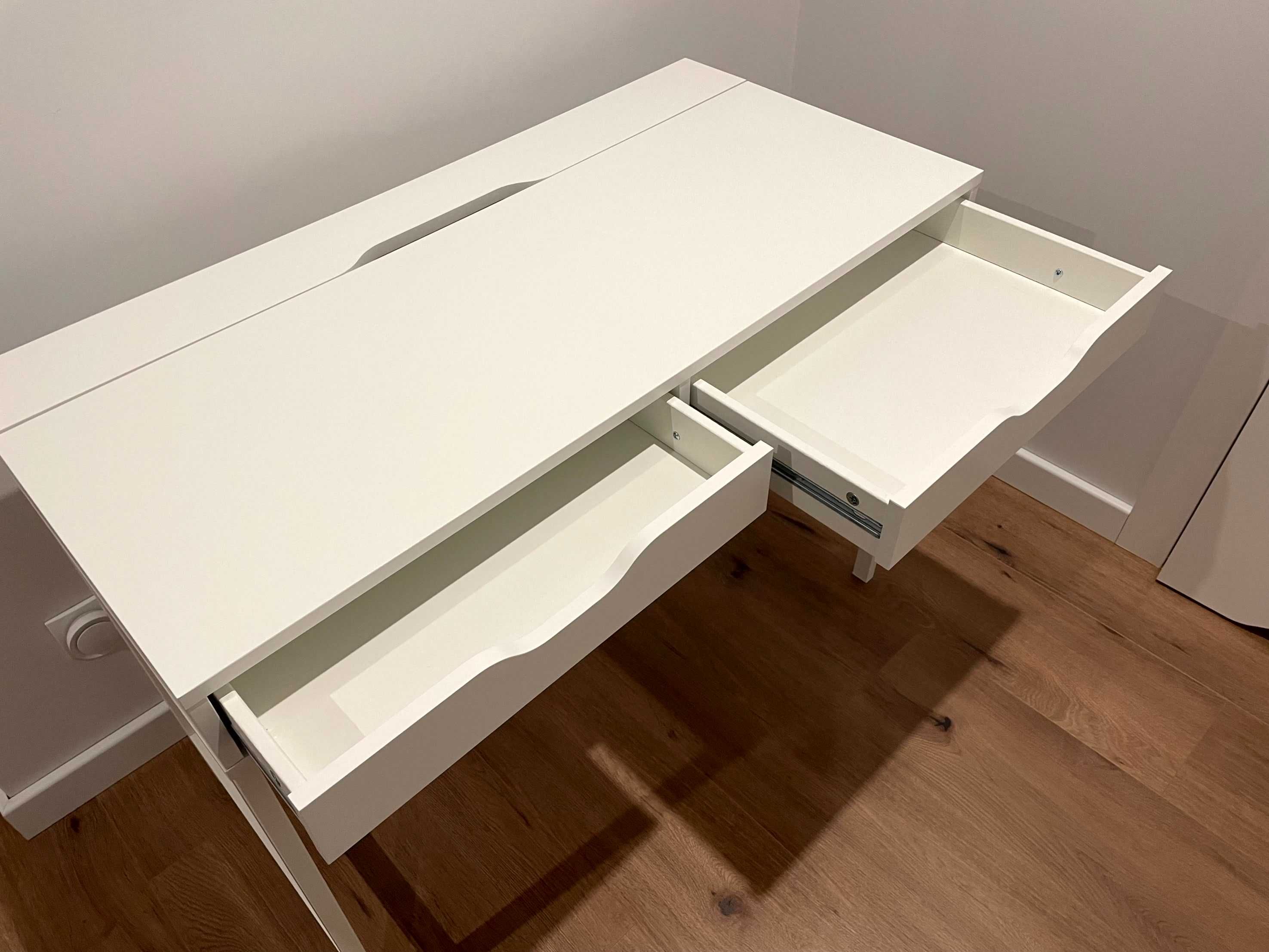Ikea biurko ALEX, białe, 100x48 cm
