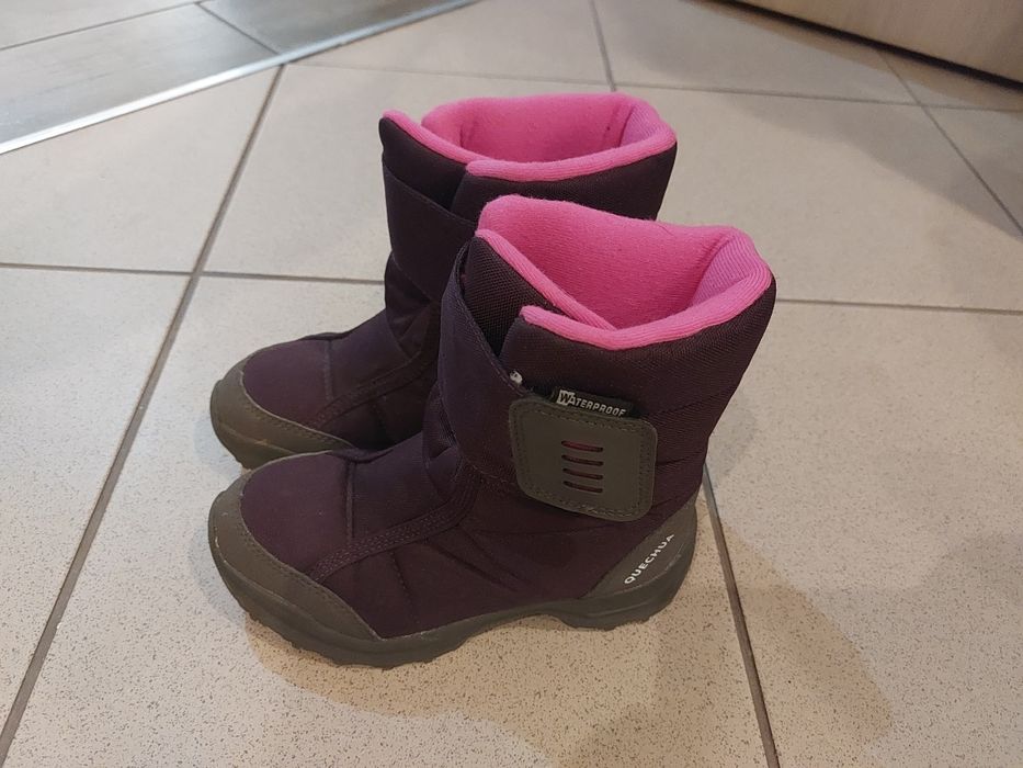Buty turystyczne śniegowce dla dzieci r. 31 Quechua SH100 Decathlon