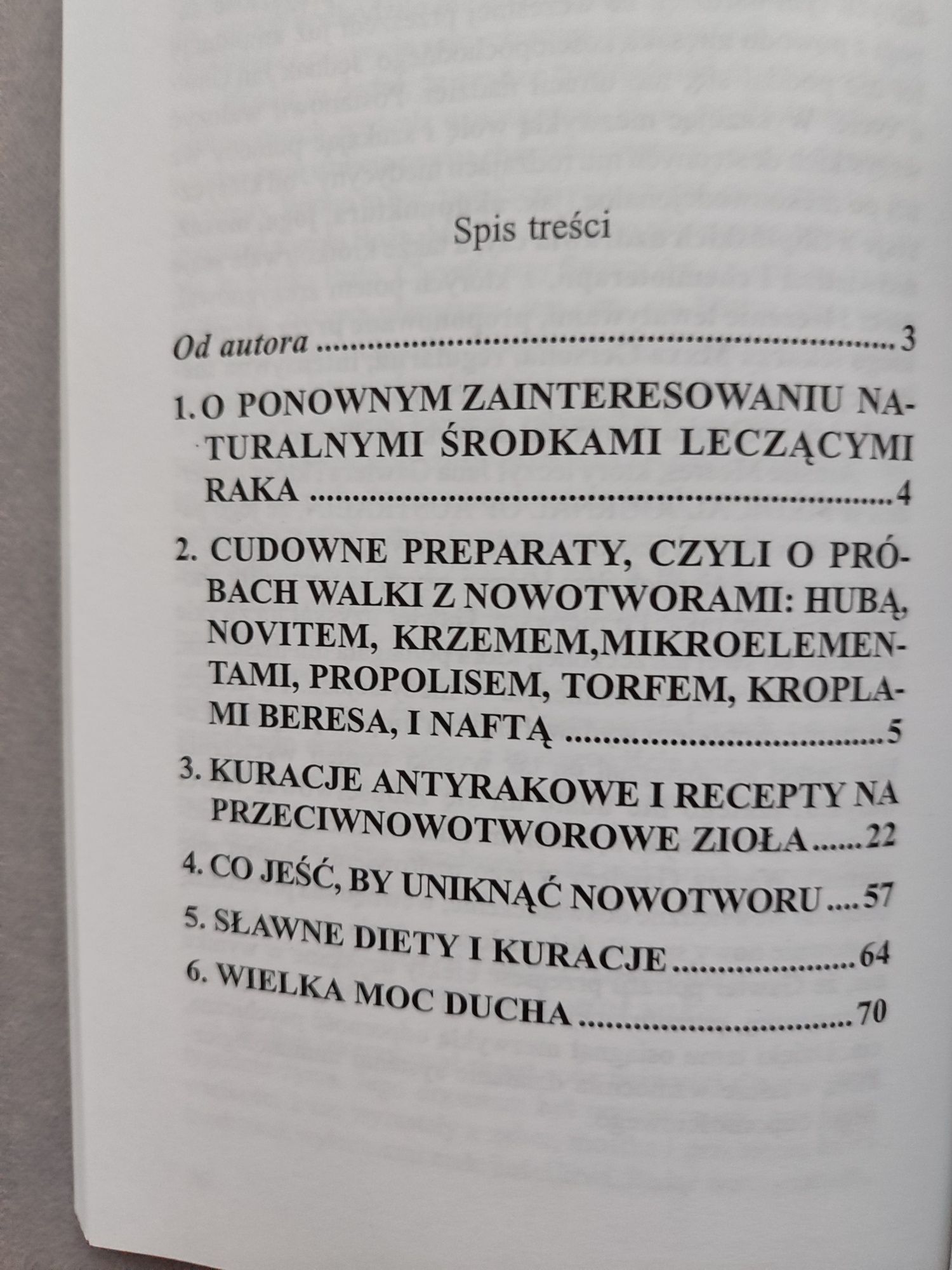 Słynne leki antyrakowe Poradnik domowy Z. Przybylak Wyd. GAJ 1999