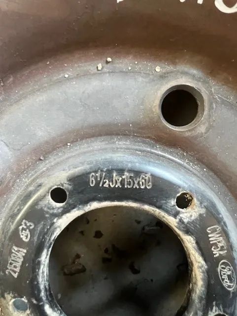 Jantes em ferro Ford transit Custom 215/65/15