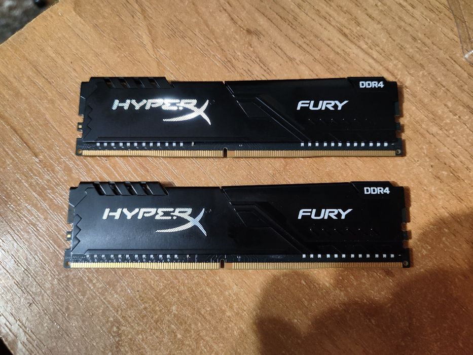 Оперативна пам'ять HyperX Fury Black DDR4 2x8GB 3466МГц