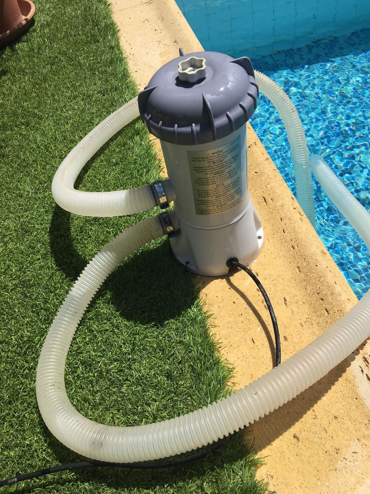 Bomba piscina com filtro