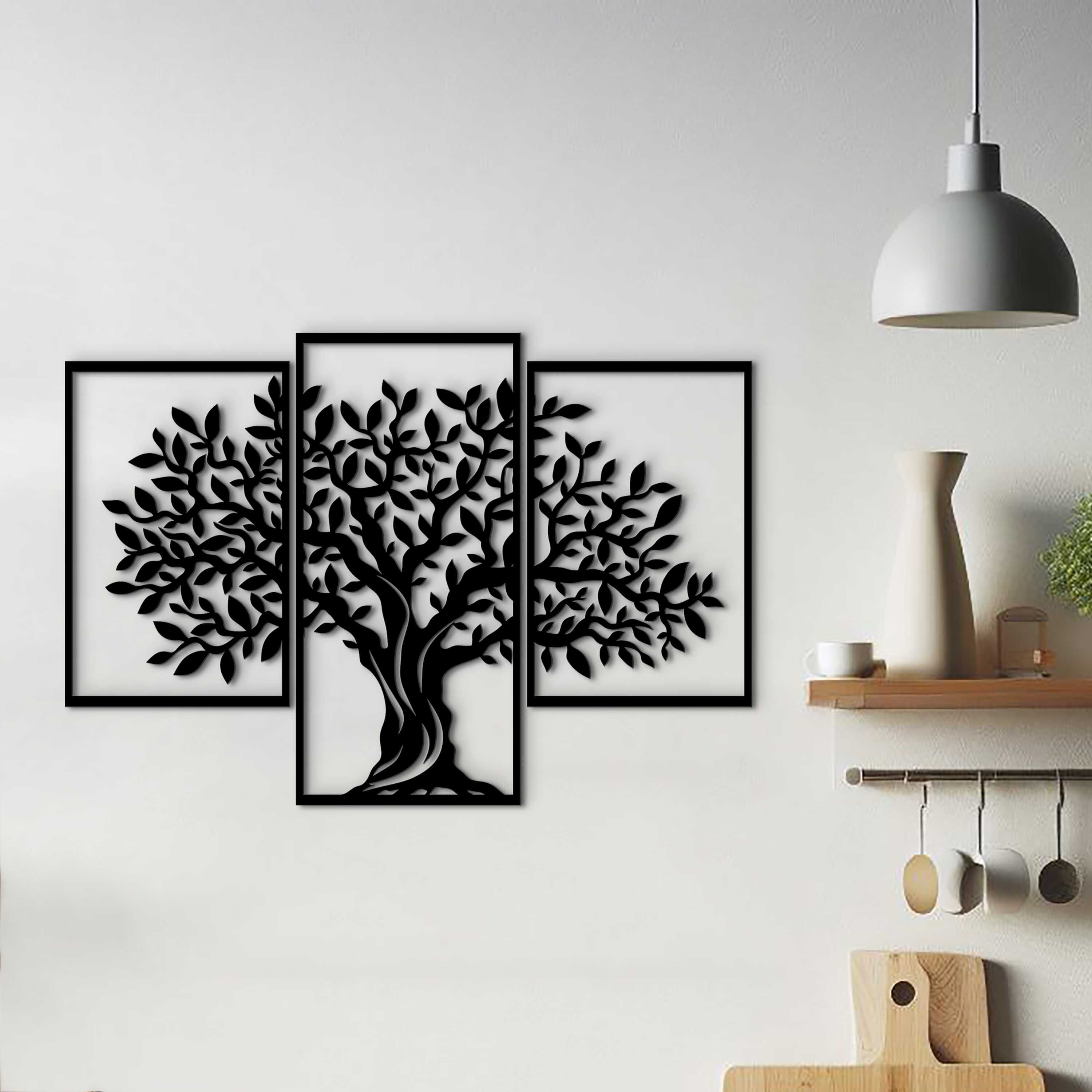 Настінний декор для дому,  Могутнє дерево декор на стіну з дерева