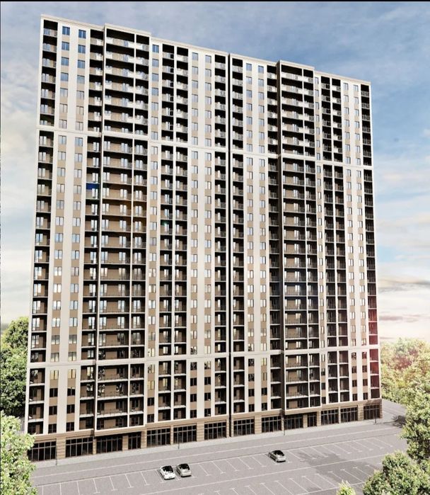 1к квартира ЖК Эллада 42.5м с видом на Генуескую. Дом сдан.