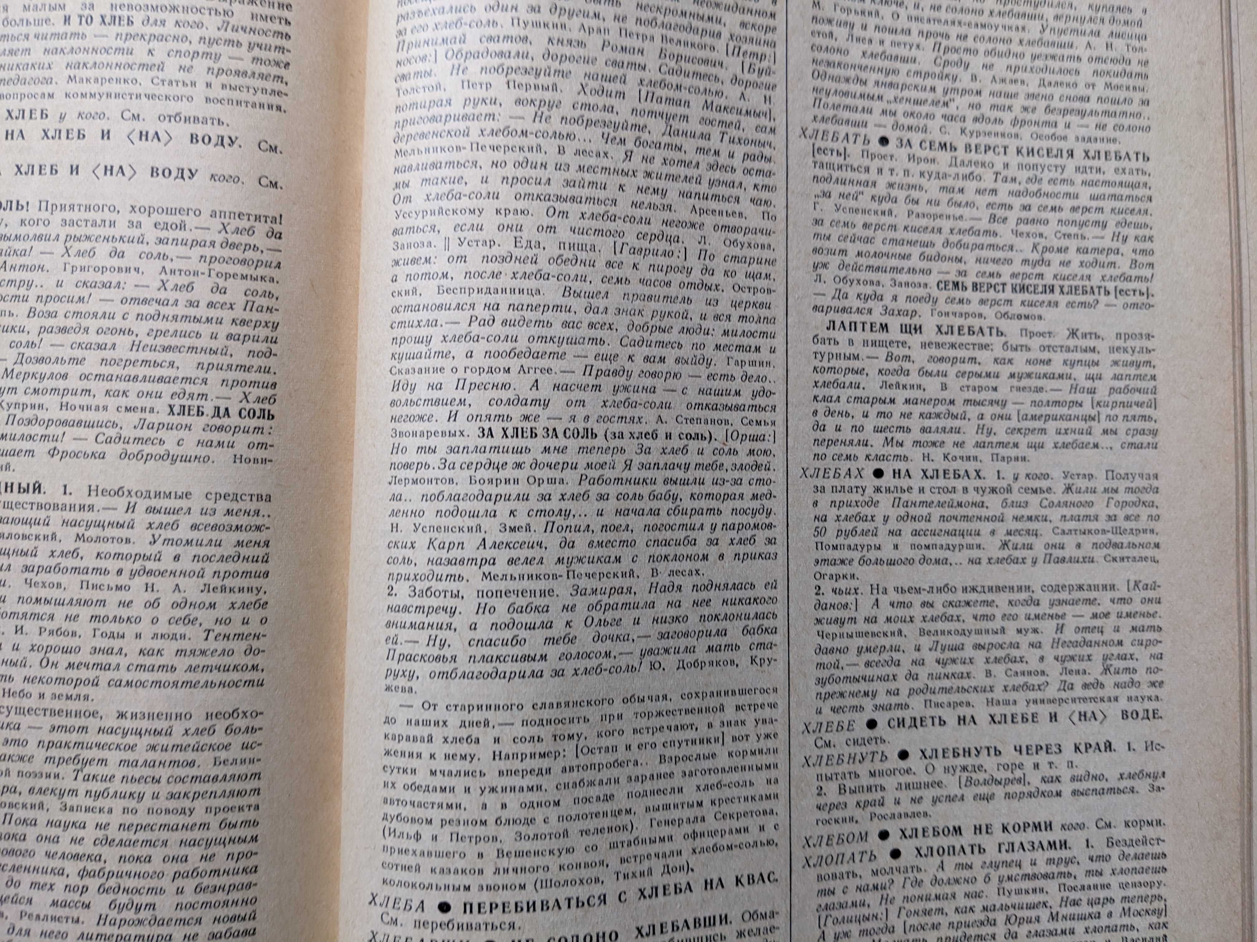 Фразеологический словарь русского языка 1968 год