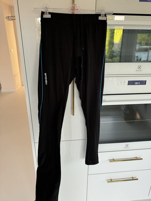 Spokey legginsy do biegania odblaski nowe L