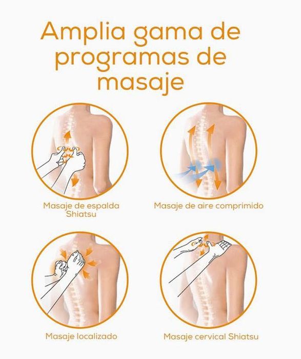 Nakładka Na Fotel Do Masażu Shiatsu HOMEDICS z Podgrzewaniem p nowa