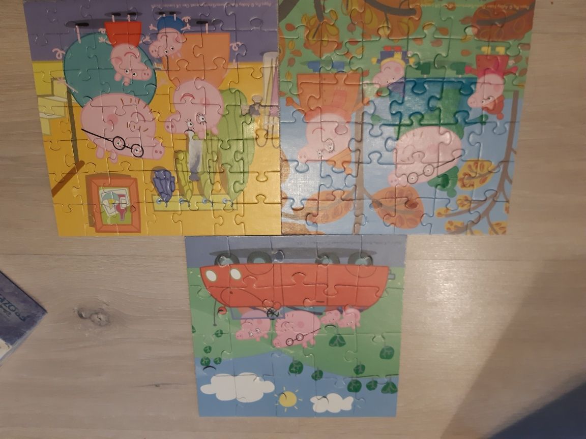 puzzle dr Dosia Świnka Peppa