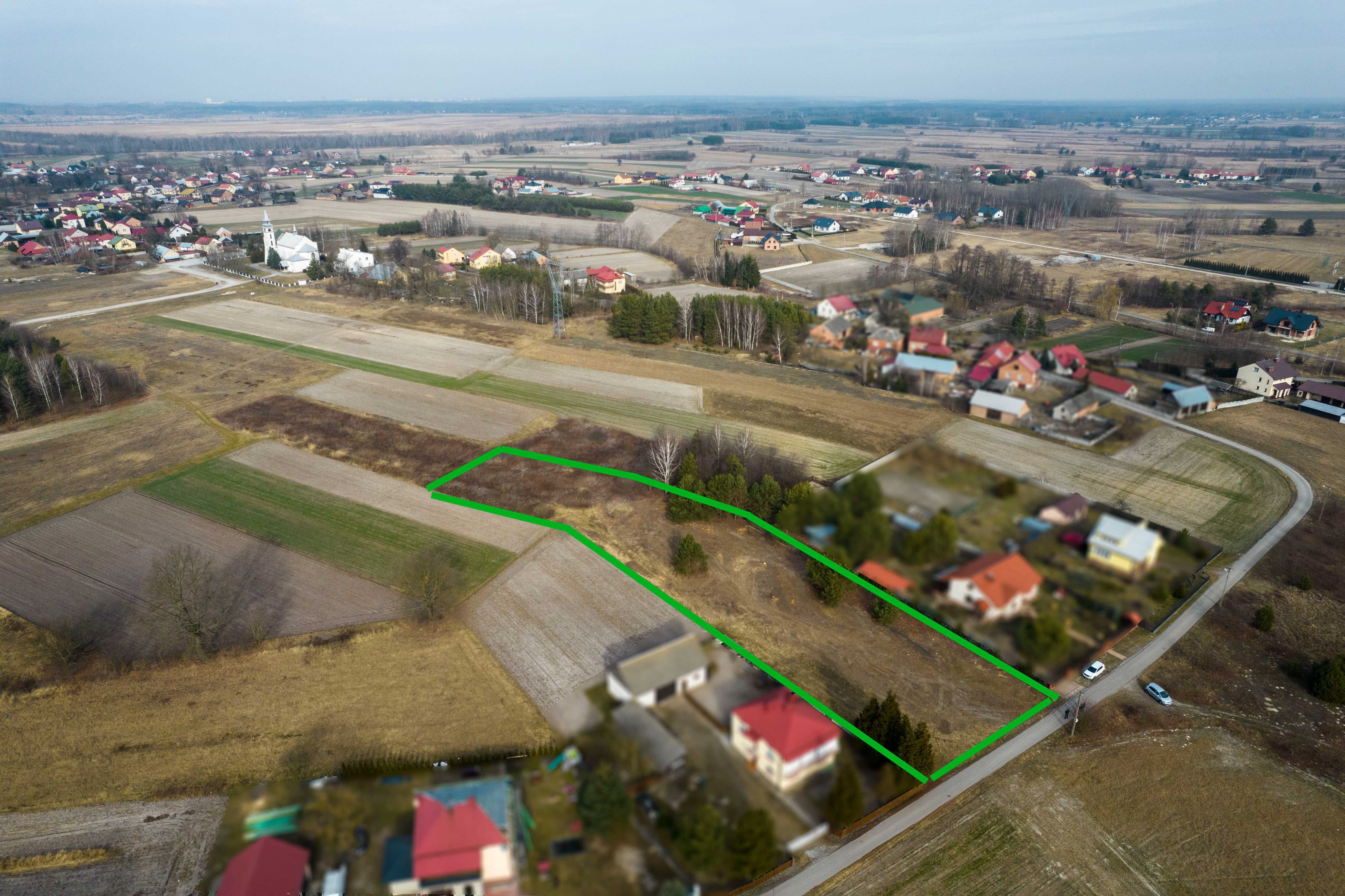 piękna działka budowlana w Cyganach
