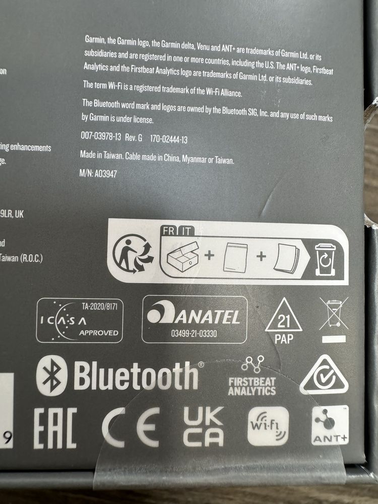 Garmin Venu 2S оригінал новий