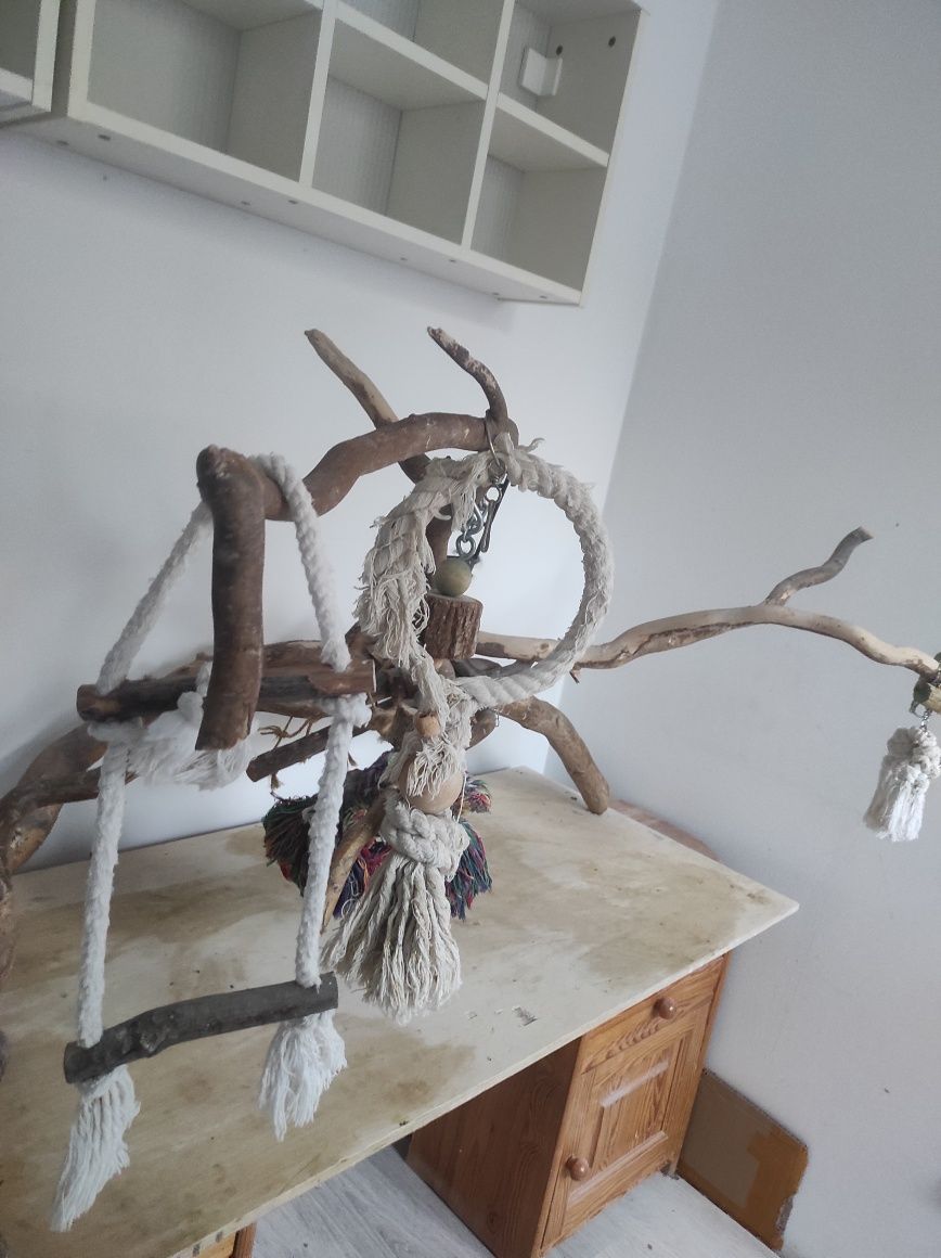 Drzewo dla papug handmade
