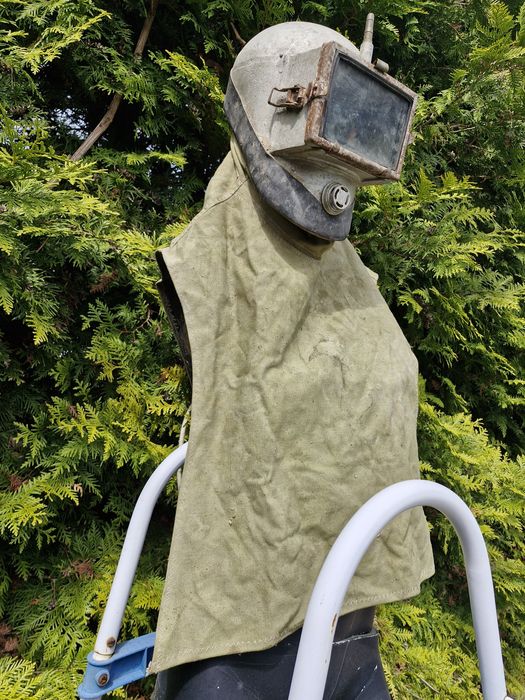 Maska wujka Józka przyłbica do piaskowania hełmofon do piaskowania