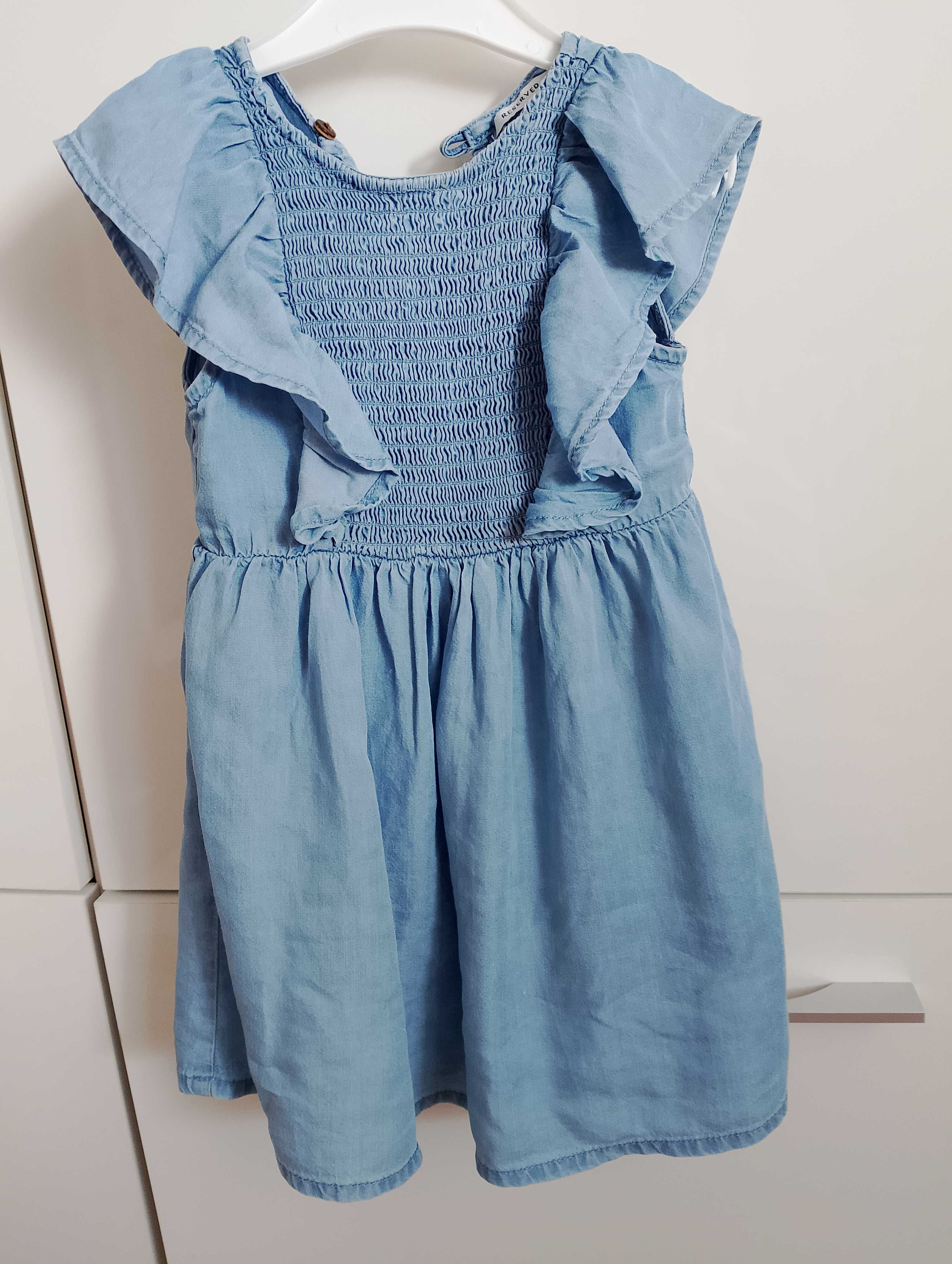 Sukienka jeans 92