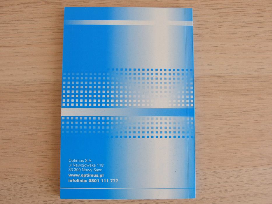 OPTIMUS podręcznik użytkownika